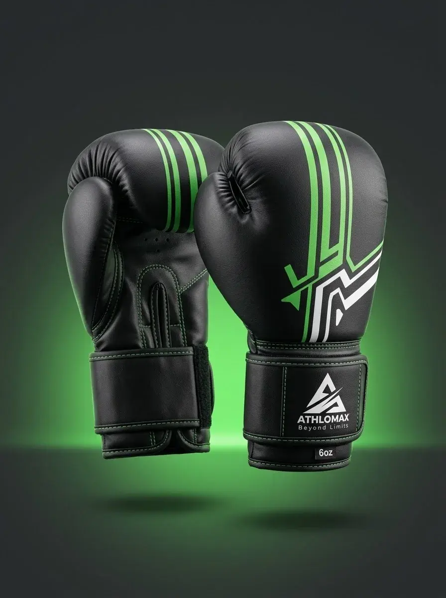 The same stripe design in its green colourway.